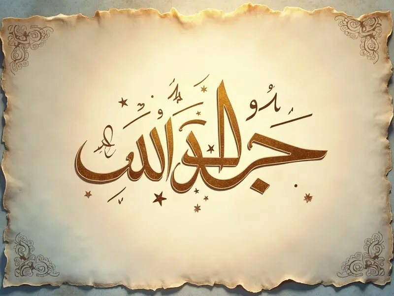 اسم جود بخطٍّ عربي