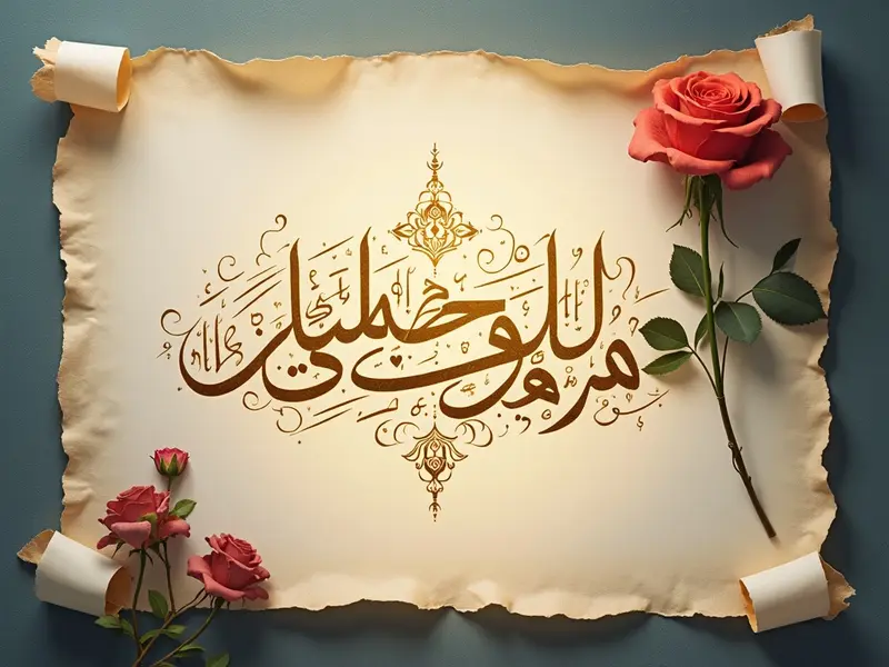 اسم حسين بخطٍّ عربي