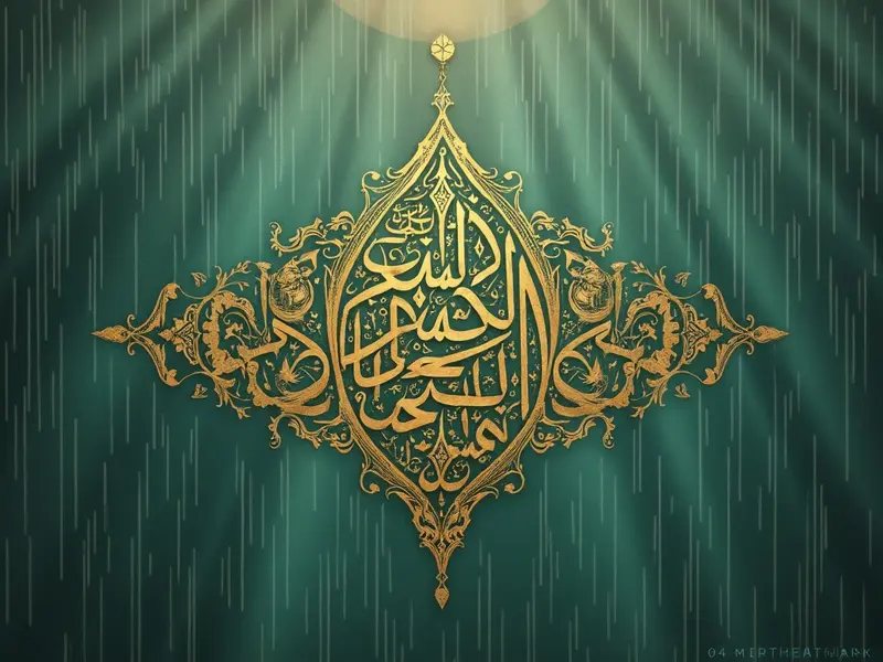 اسم غيث بخطٍّ عربي