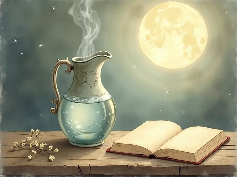 رسم توضيحي للحلم: إبريق