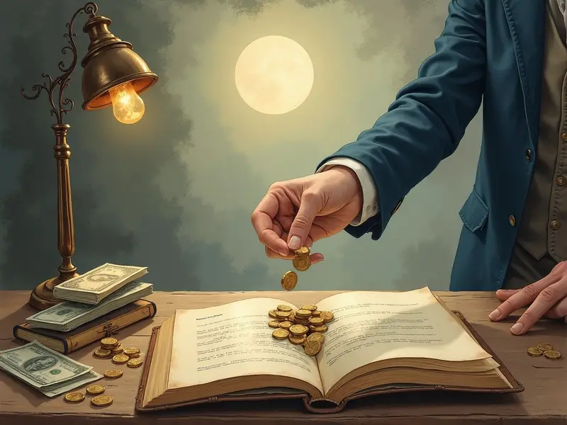 رسم توضيحي للحلم: استرداد المال
