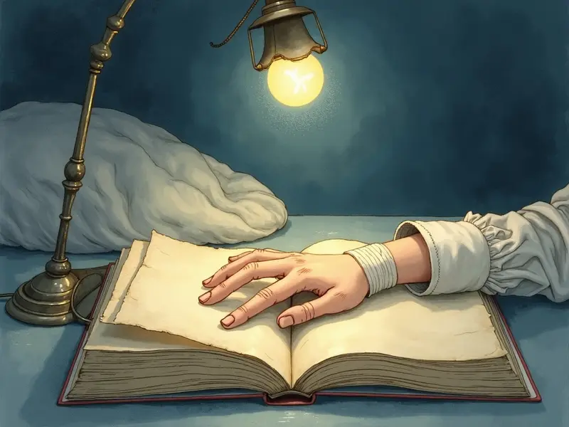 رسم توضيحي للحلم: إصابة في اليد