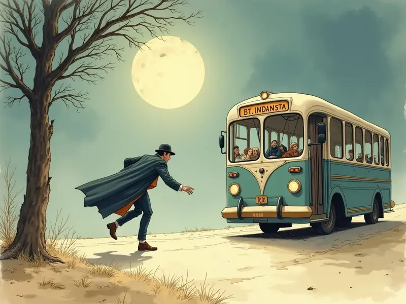 رسم توضيحي للحلم: التأخر بلا فائدة