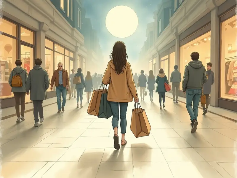 رسم توضيحي للحلم: التسوق