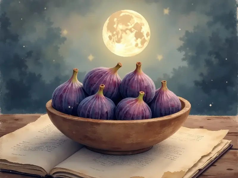 رسم توضيحي للحلم: التين