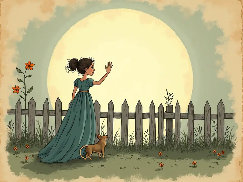 رسم توضيحي للحلم: عودة الجار
