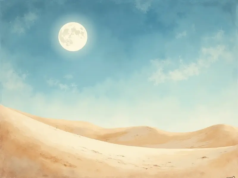 رسم توضيحي للحلم: الجو الصافي