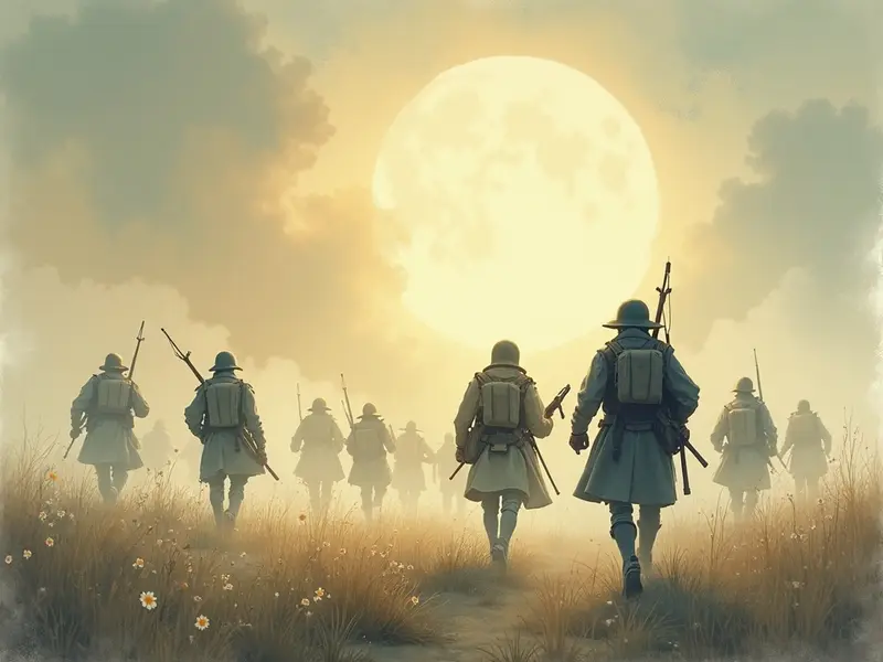 رسم توضيحي للحلم: الحرب