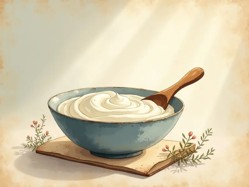 رسم توضيحي للحلم: الزبادي