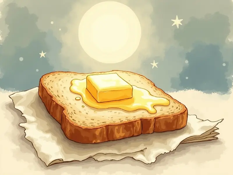 رسم توضيحي للحلم: الزبدة