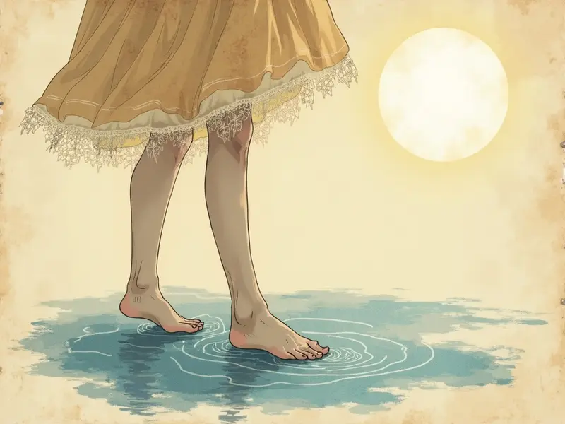 رسم توضيحي للحلم: الساق
