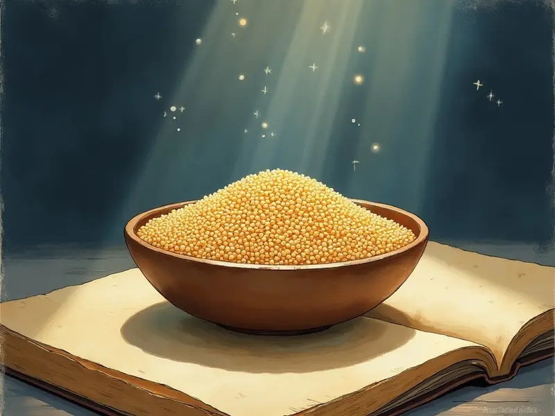 رسم توضيحي للحلم: السمسم