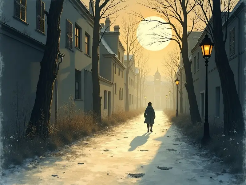 رسم توضيحي للحلم: ظل ذهبي