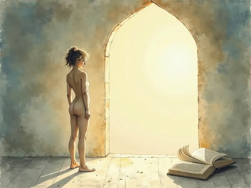 رسم توضيحي للحلم: الظهر