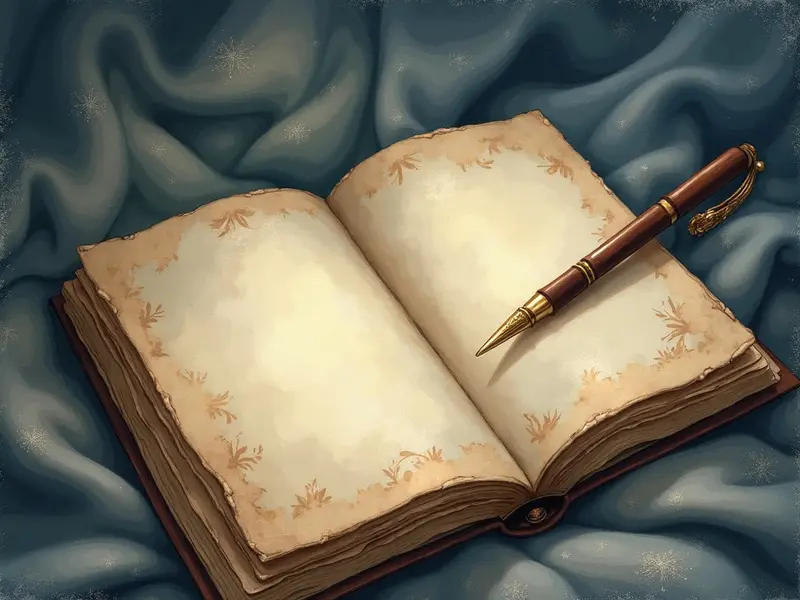 رسم توضيحي للحلم: الكتابة في المنزل