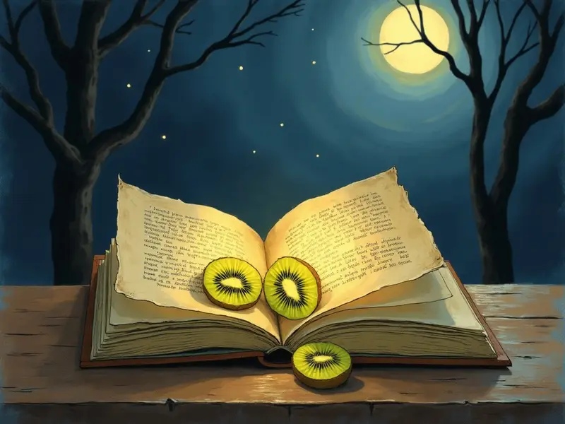رسم توضيحي للحلم: الكيوي