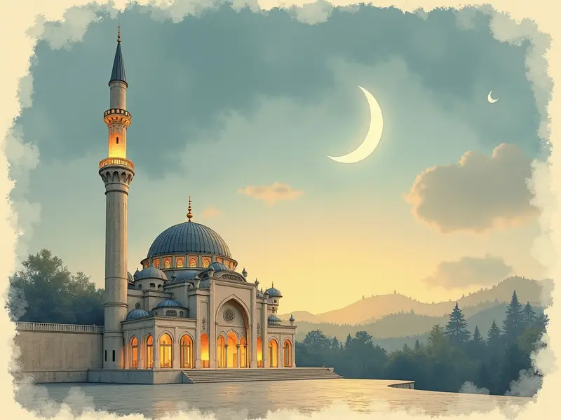 رسم توضيحي للحلم: المئذنة