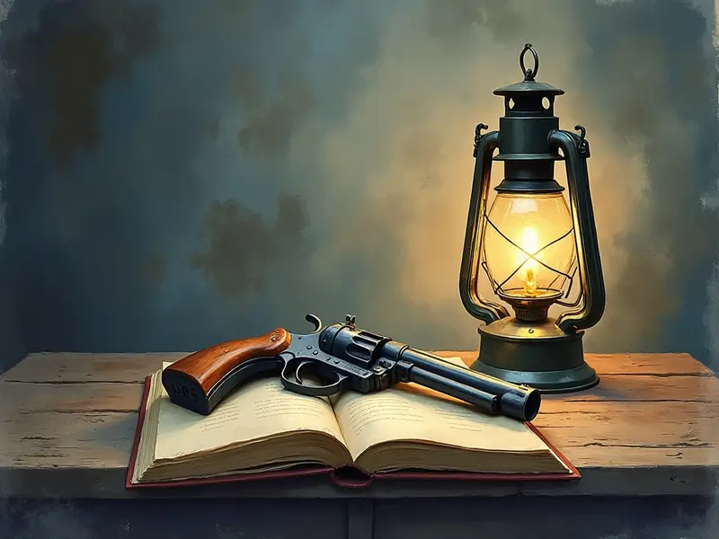رسم توضيحي للحلم: المسدس