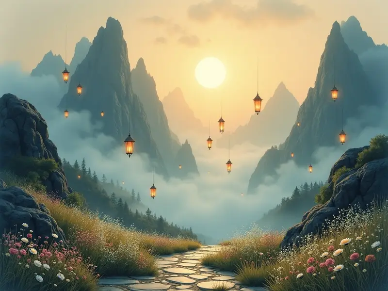 رسم توضيحي للحلم: المسيرة