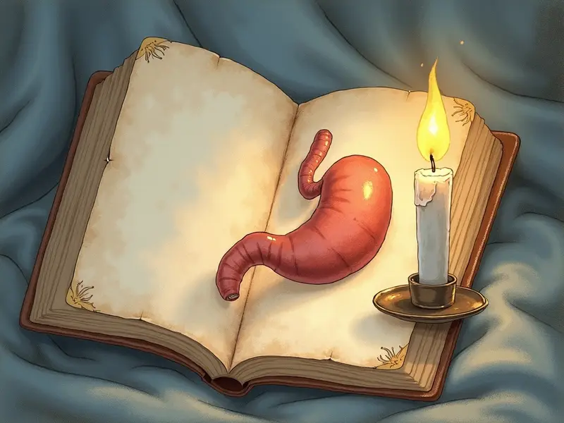 رسم توضيحي للحلم: المعدة