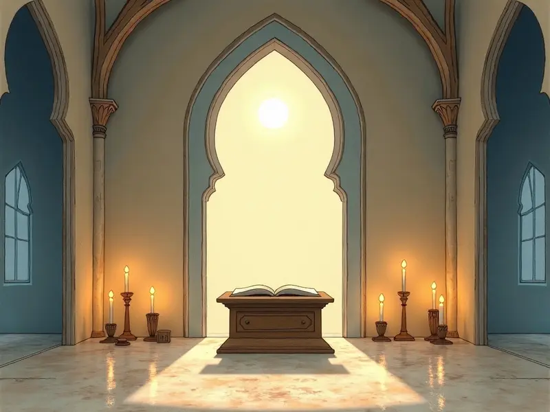 رسم توضيحي للحلم: المنبر