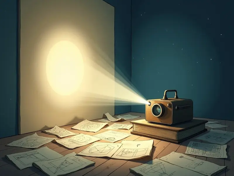 رسم توضيحي للحلم: بروجكتور