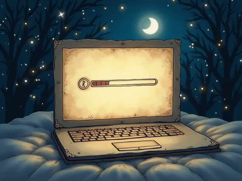 رسم توضيحي للحلم: تثبيت برنامج