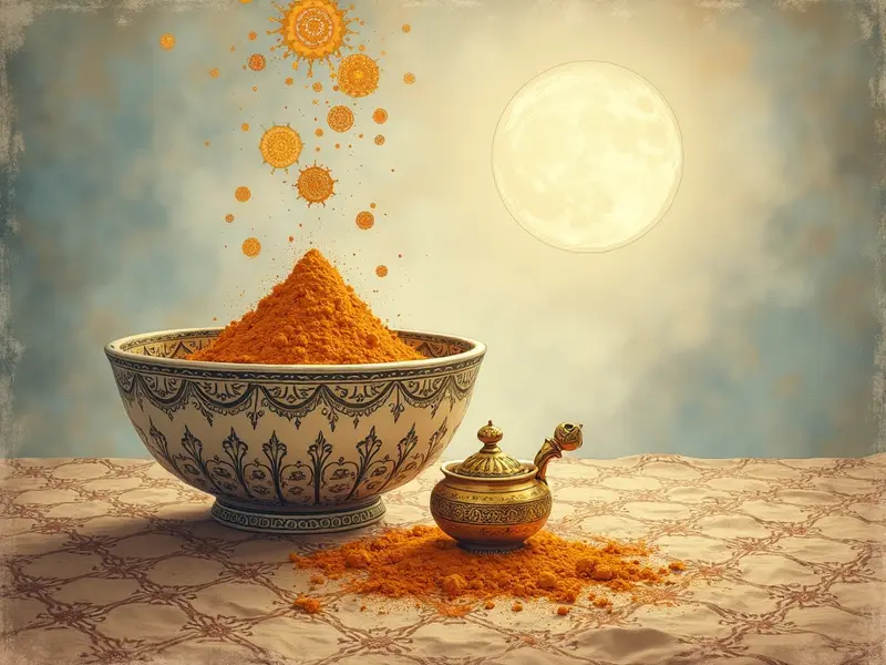 رسم توضيحي للحلم: وضع الحناء
