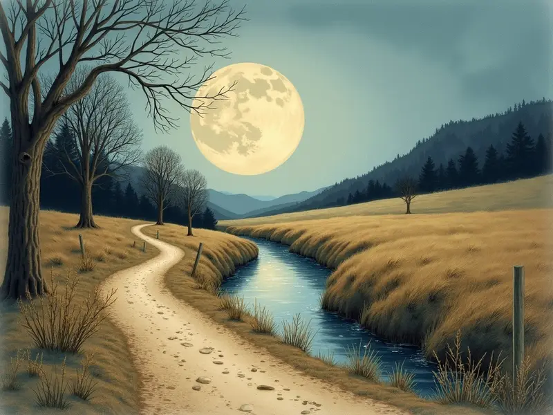 رسم توضيحي للحلم: حفر خندق