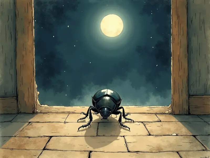 رسم توضيحي للحلم: خنفساء