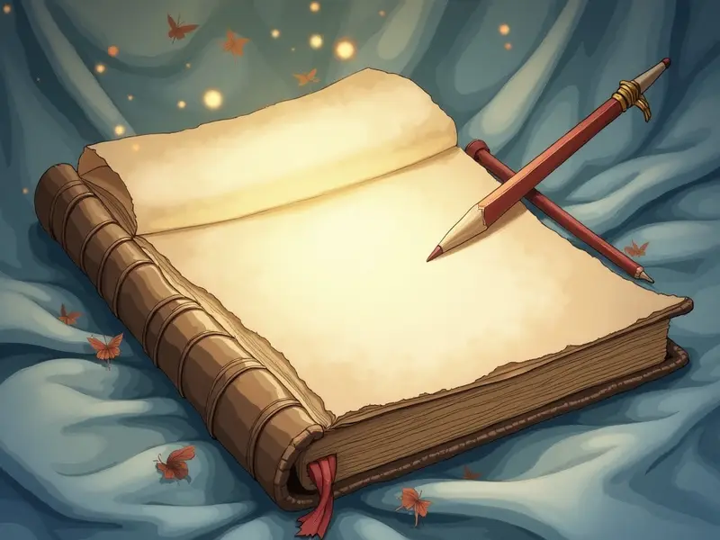 رسم توضيحي للحلم: دفتر عاجل