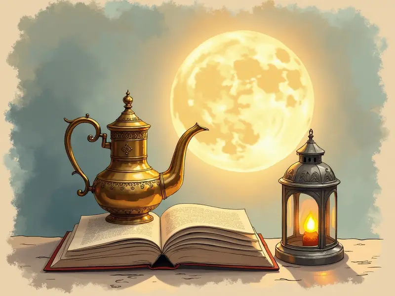 رسم توضيحي للحلم: دلة القهوة