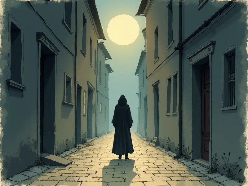 رسم توضيحي للحلم: عناق غريب