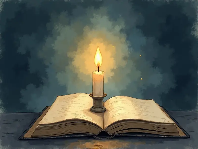 رسم توضيحي للحلم: شمعة