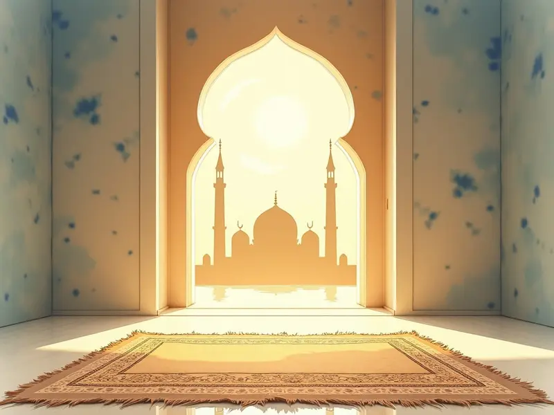 رسم توضيحي للحلم: صلاة العصر