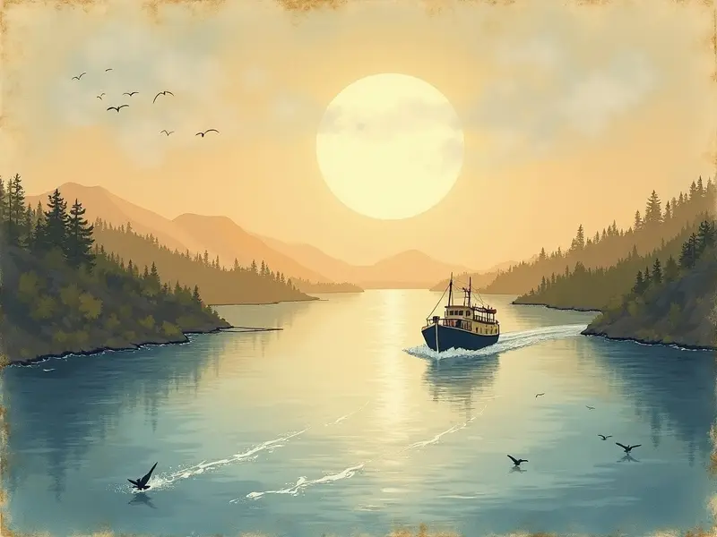 رسم توضيحي للحلم: عبّارة
