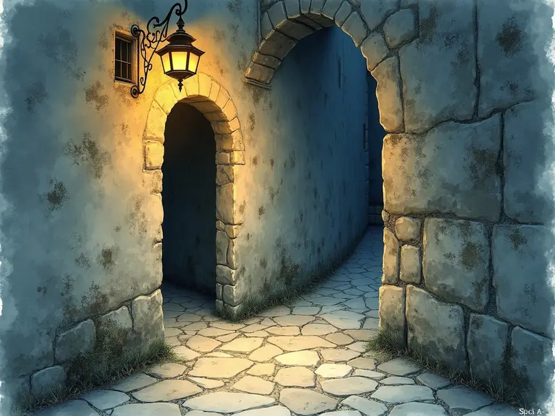 رسم توضيحي للحلم: عذاب القبر