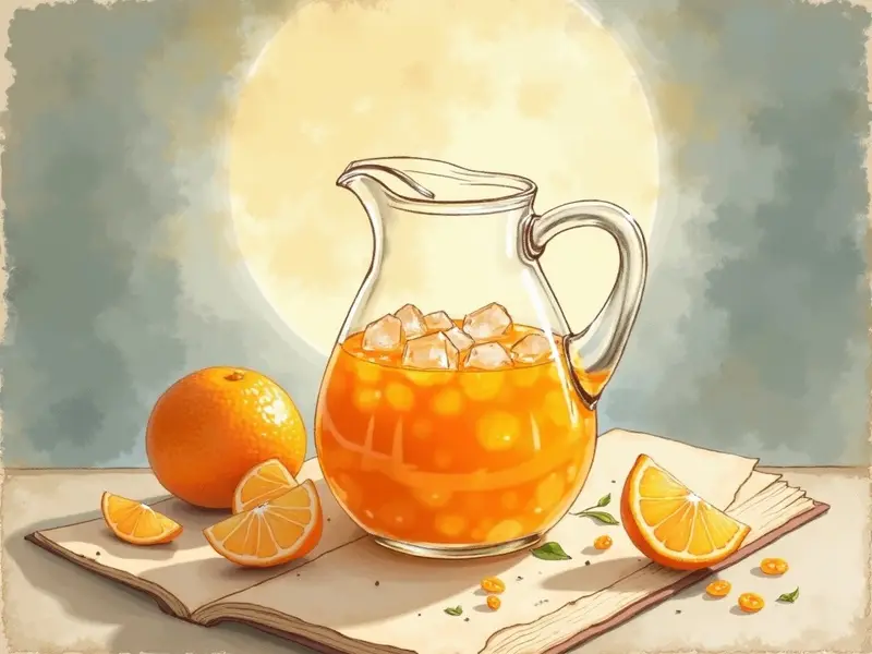 رسم توضيحي للحلم: عصير