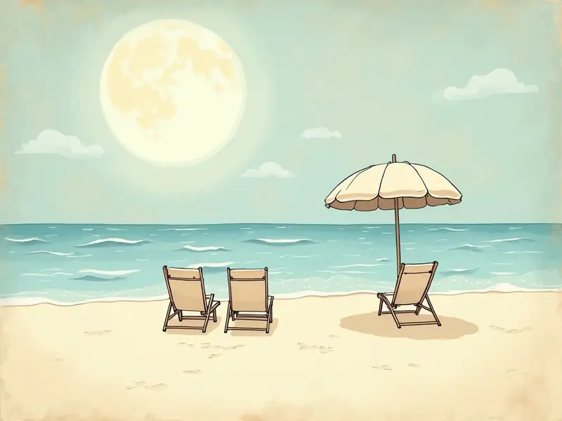 رسم توضيحي للحلم: عطلة