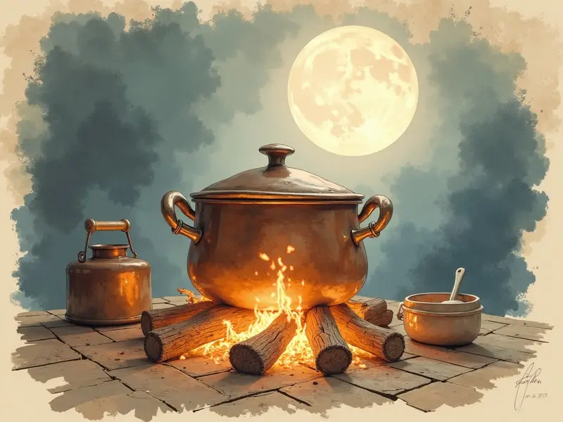رسم توضيحي للحلم: قِدر