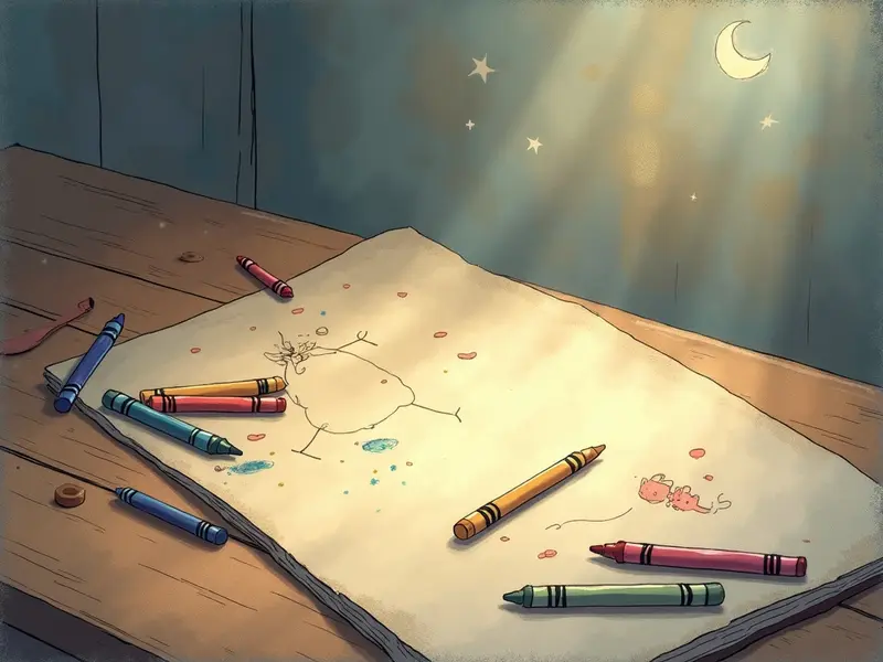 رسم توضيحي للحلم: قلم تلوين