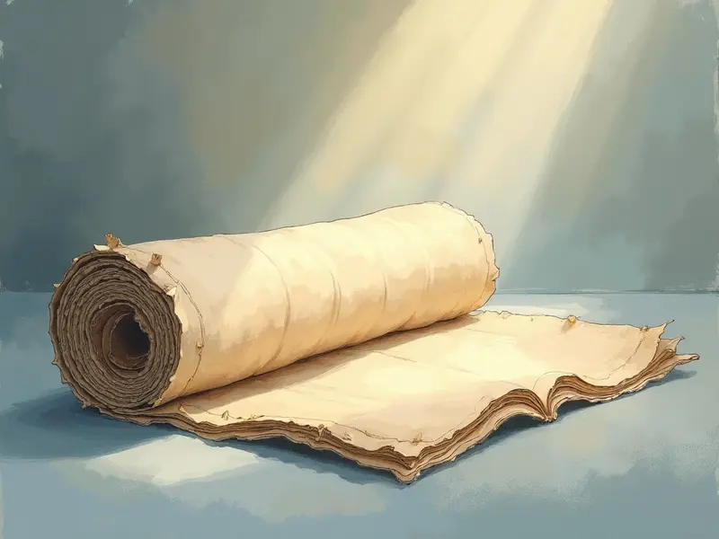 رسم توضيحي للحلم: قماش الكتان