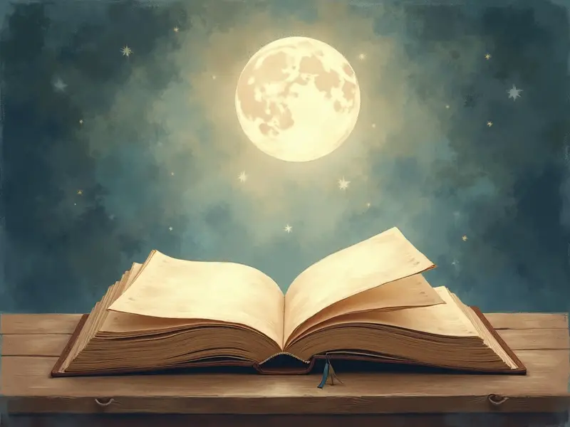 رسم توضيحي للحلم: كتاب فارغ