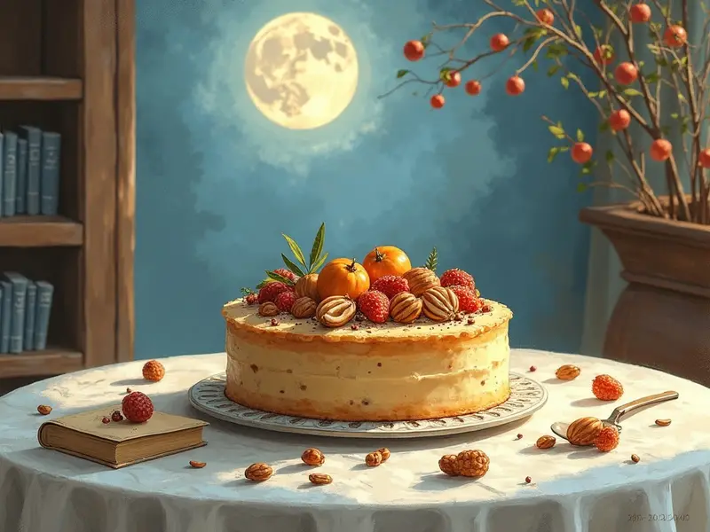 رسم توضيحي للحلم: كعك العيد
