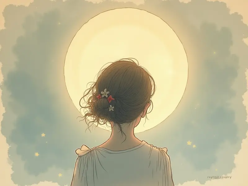 رسم توضيحي للحلم: مؤخرة الرأس