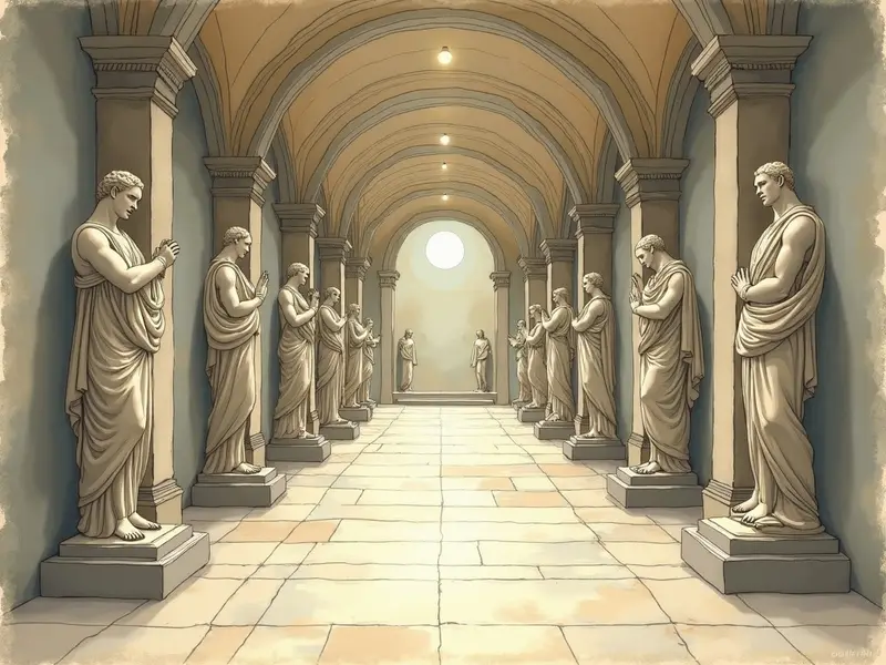 رسم توضيحي للحلم: متحف