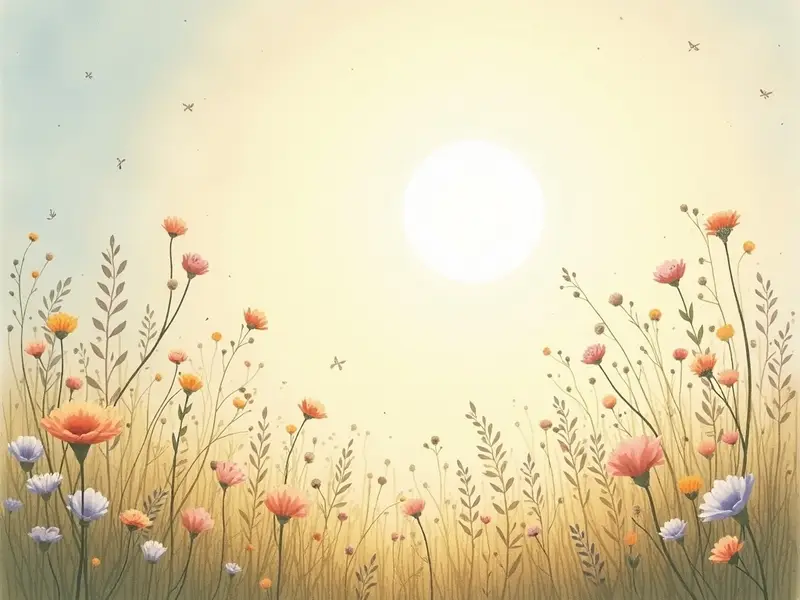 رسم توضيحي للحلم: مرج