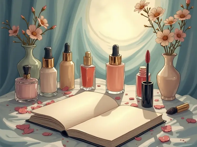 رسم توضيحي للحلم: مستحضرات التجميل