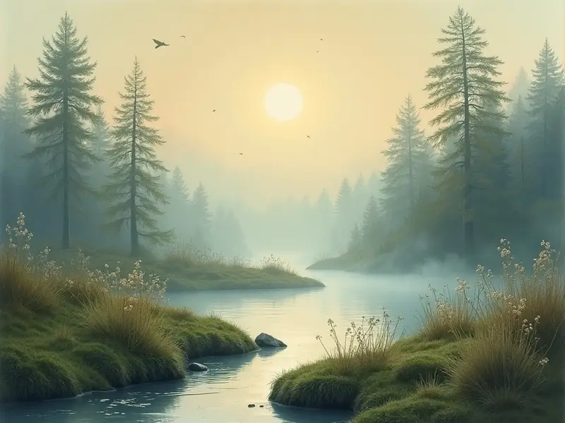 رسم توضيحي للحلم: مستنقع