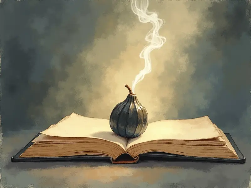 رسم توضيحي للحلم: المسك الأسود